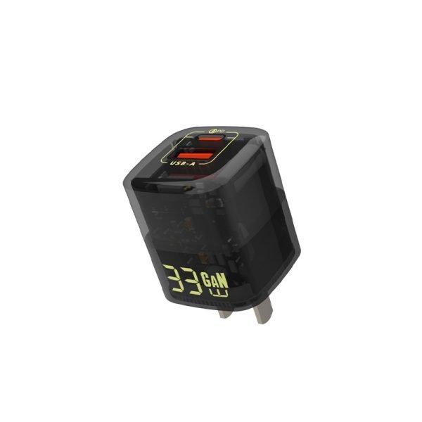 33W Gallium Nitride Charger Transparent Exploration Edition